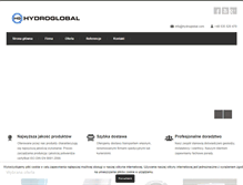 Tablet Screenshot of hydroglobal.pl